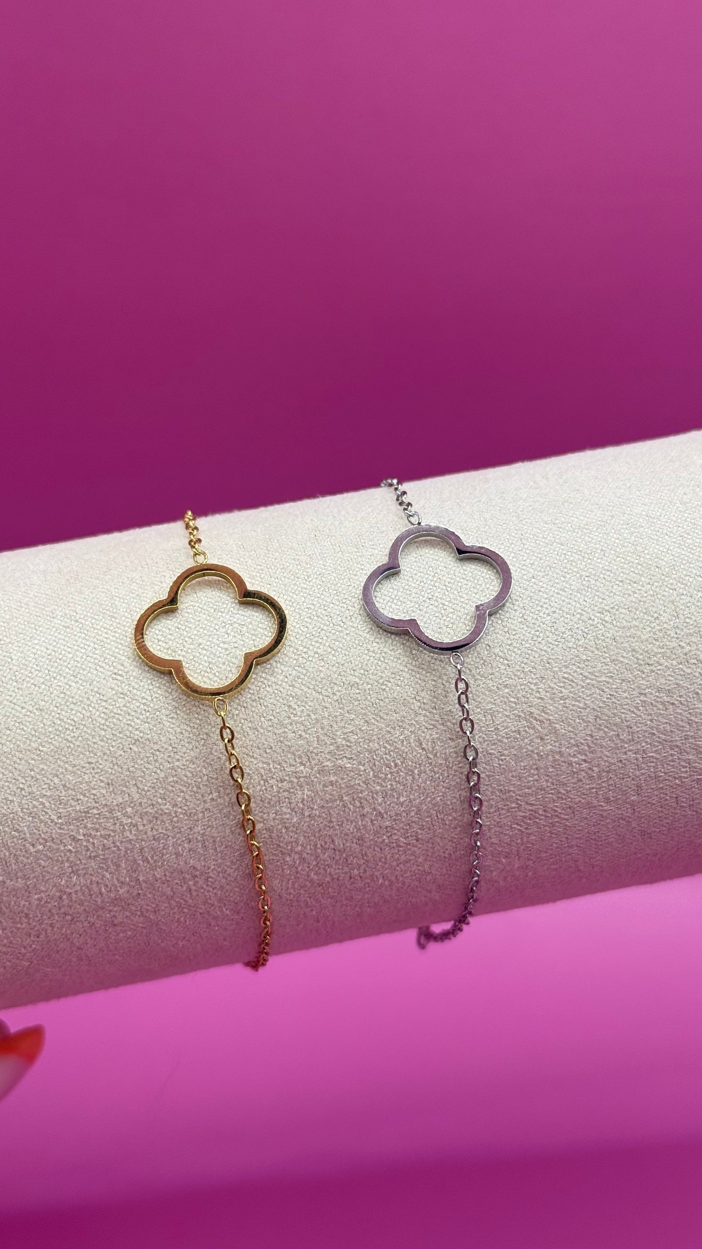 Bracelet - trèfle
