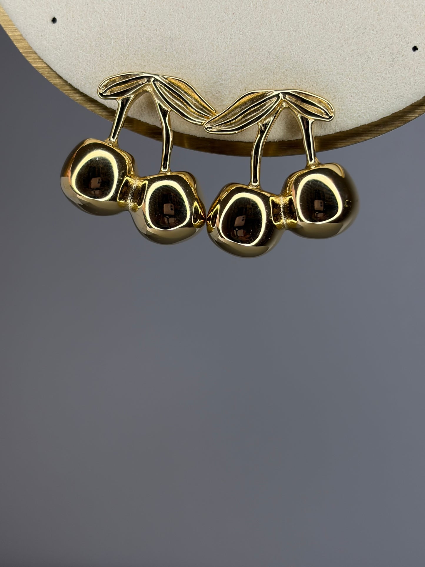 Boucles d’oreilles « Cerise »