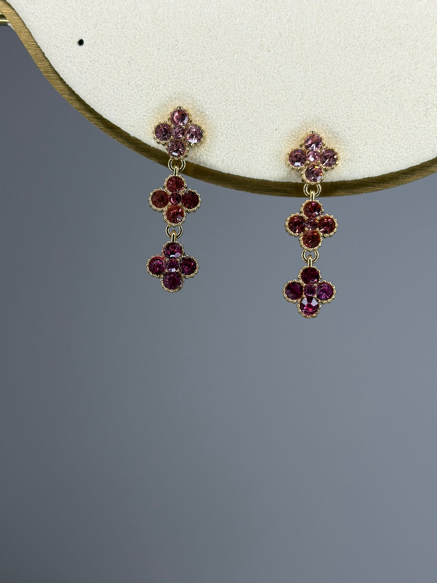Boucles d’oreilles pendantes « Sophie »