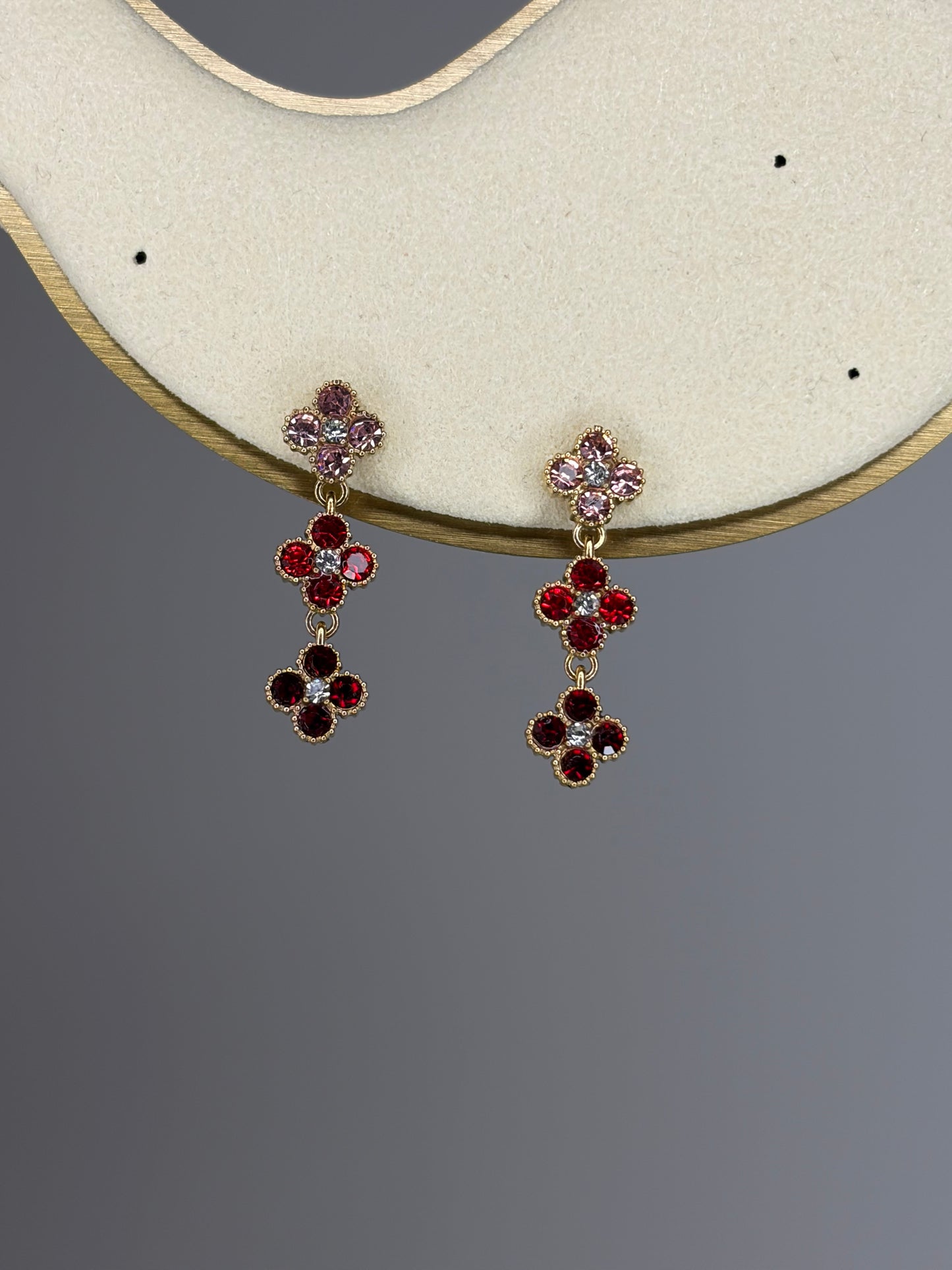 Boucles d’oreilles pendantes « Sophie »