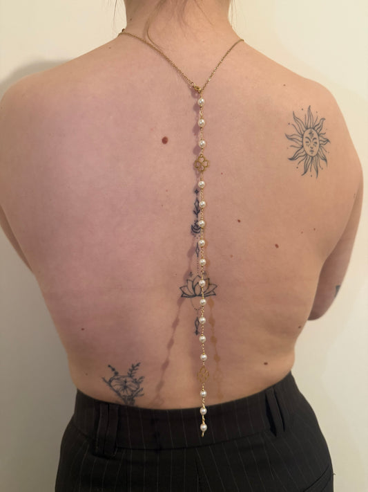 Bijoux de dos « Capucine »