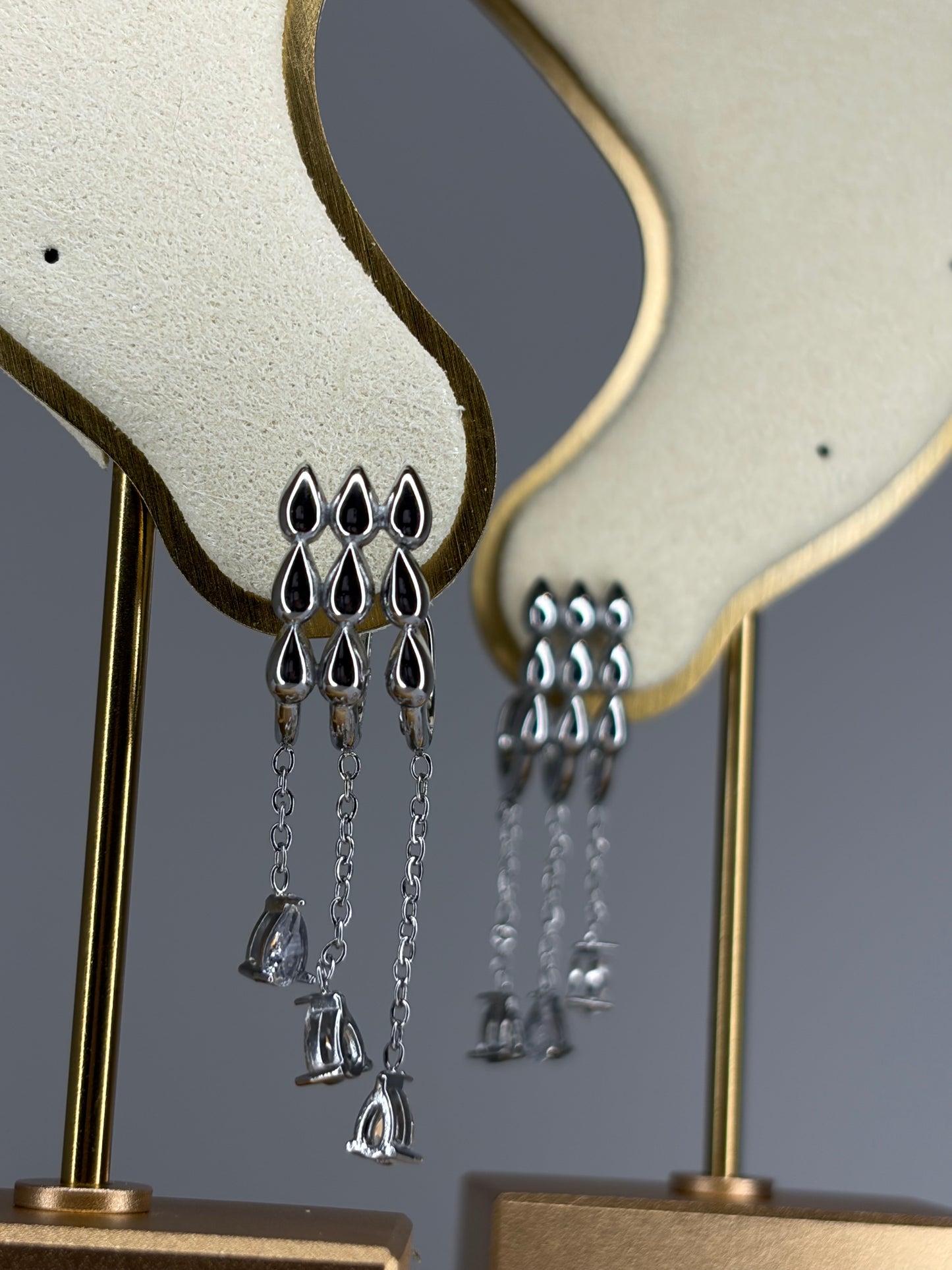 Boucles d’oreilles « Lilas »