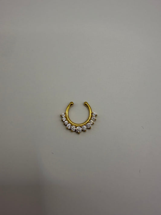 Faux piercing nez